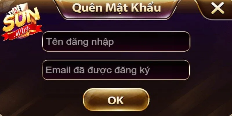 Mẹo xử lý khi quên mật khẩu và tên đăng nhập Sunwin
