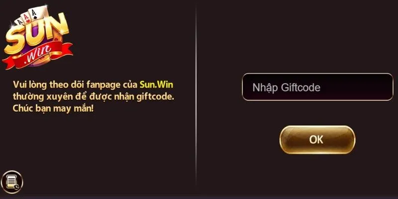 Thực hiện theo quy trình chuẩn để nhận quà tặng khuyến mãi Sunwin 
